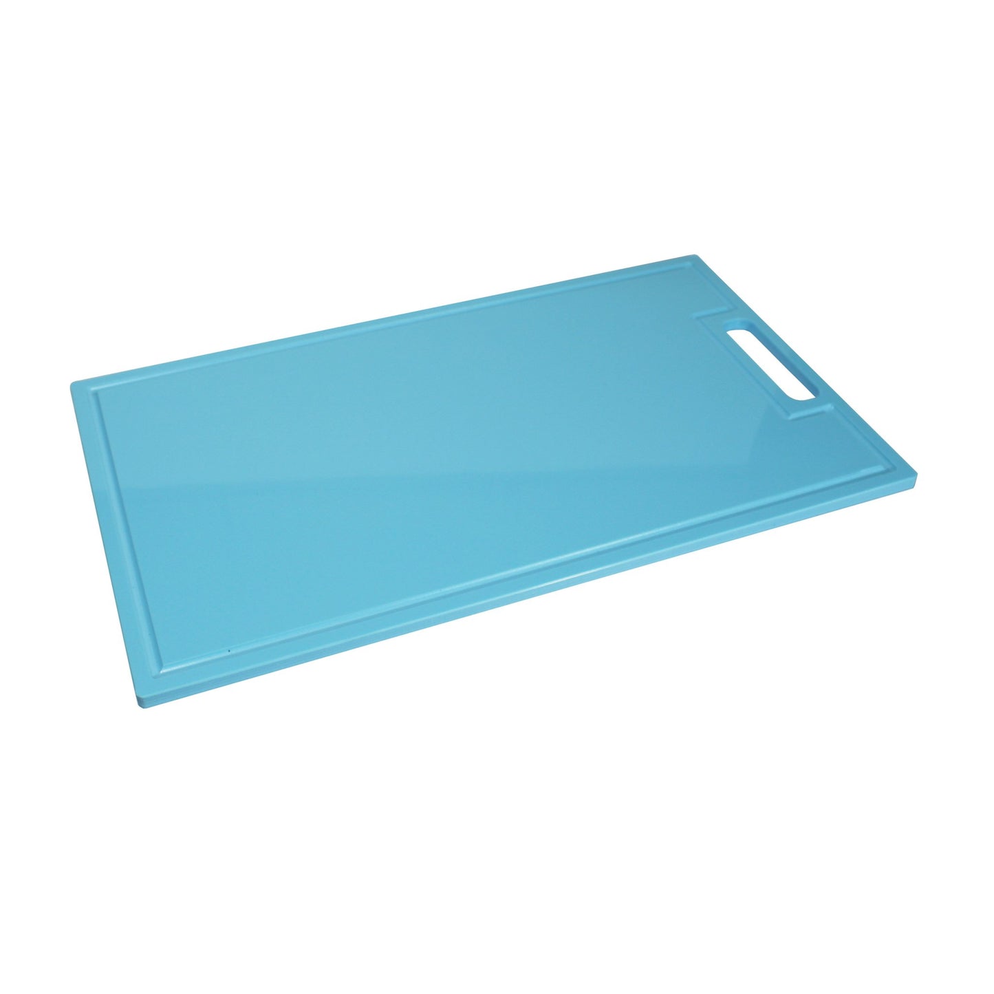TÁBUA DE CORTE GOURMET AZUL - 10mm X 30cm X 50cm - D5 Comércio