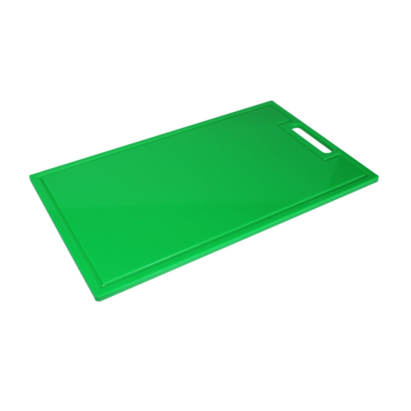 TÁBUA DE CORTE GOURMET VERDE - 10mm X 30cm X 50cm - D5 Comércio