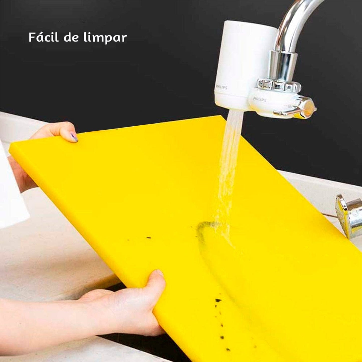 TÁBUA DE CORTE LISA AMARELO - 10mm X 30cm X 40cm - D5 Comércio