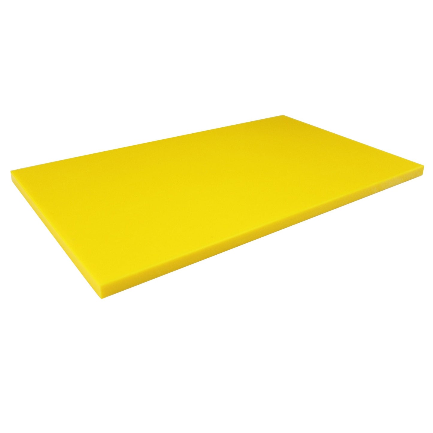 TÁBUA DE CORTE LISA AMARELO - 14mm X 30cm X 50cm - D5 Comércio