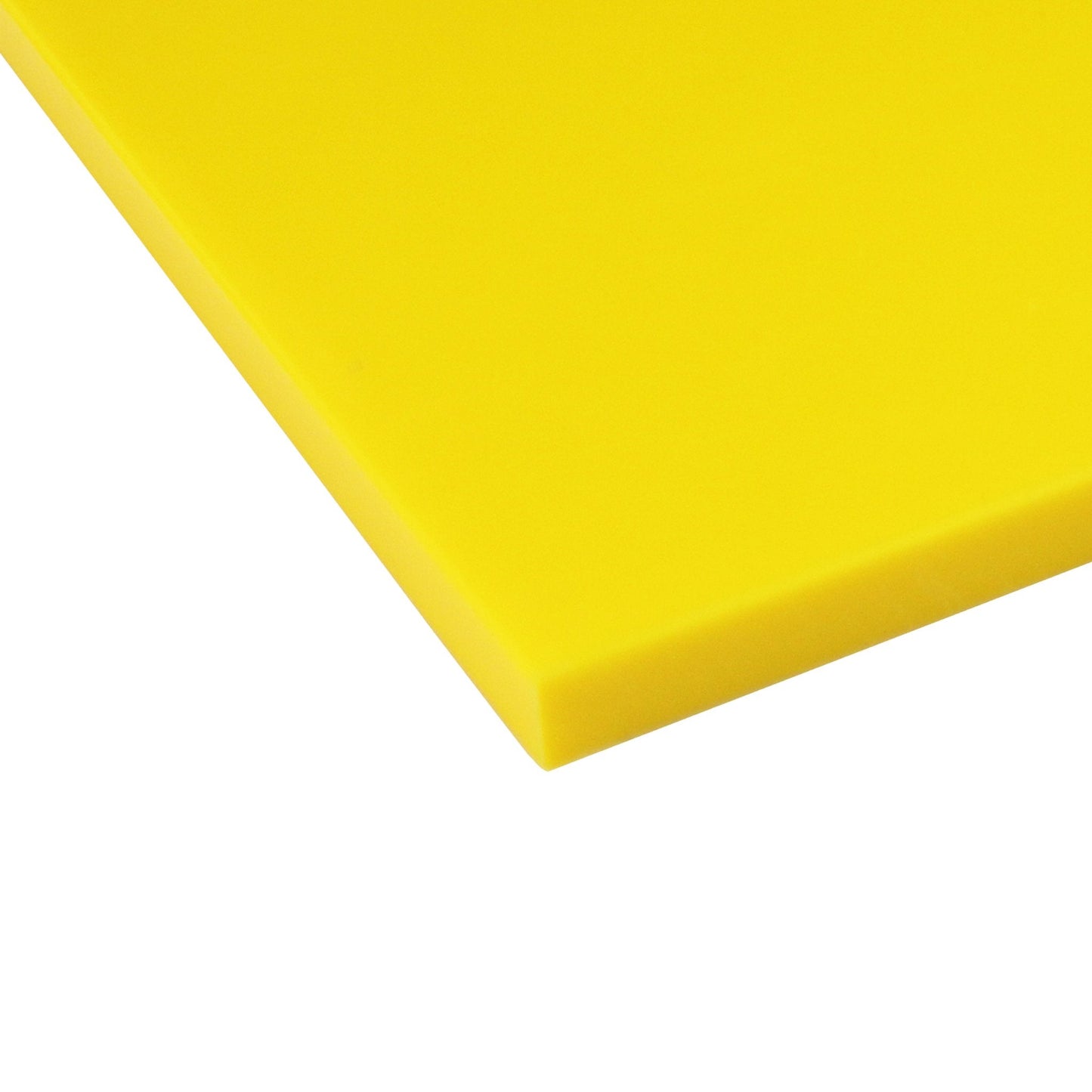 TÁBUA DE CORTE LISA AMARELO - 14mm X 30cm X 50cm - D5 Comércio