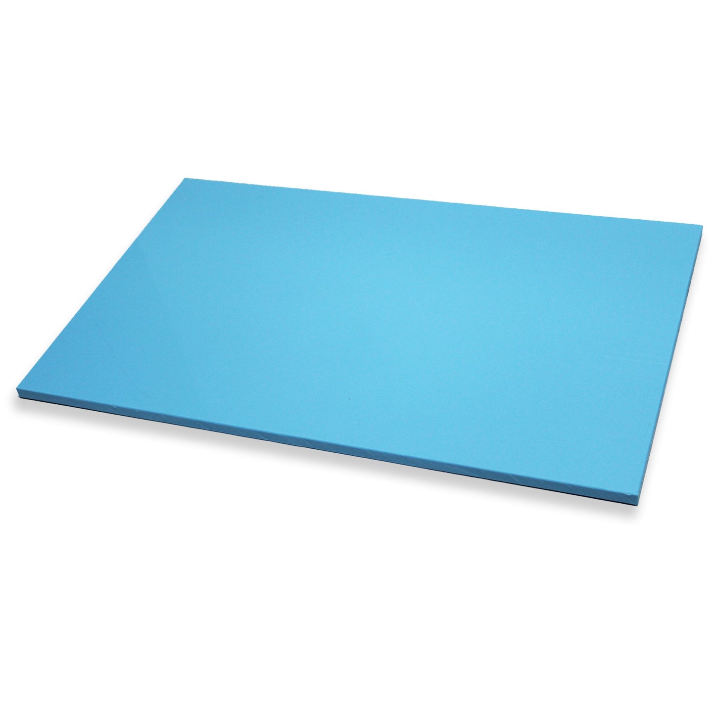 TÁBUA DE CORTE LISA AZUL - 8mm X 30cm X 50cm - D5 Comércio