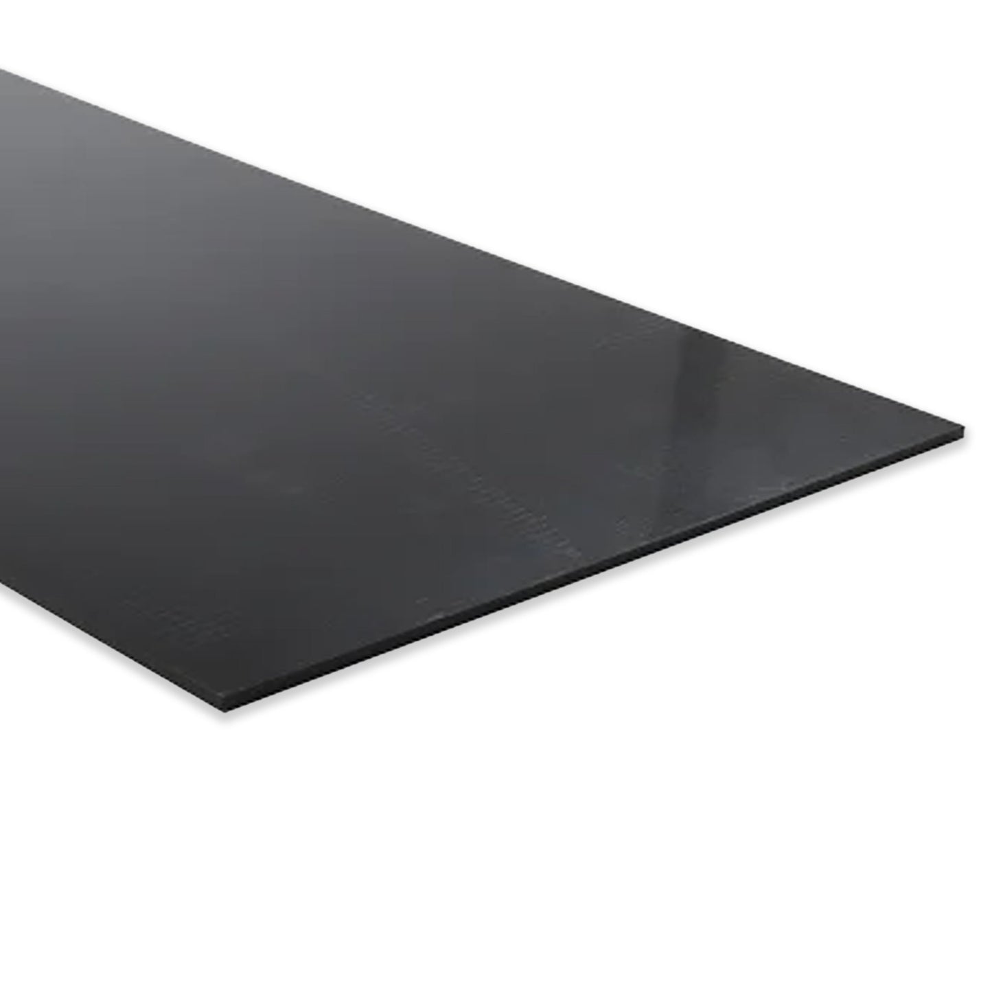 TÁBUA DE CORTE LISA PRETO - 10mm X 50cm X 100cm - D5 Comércio