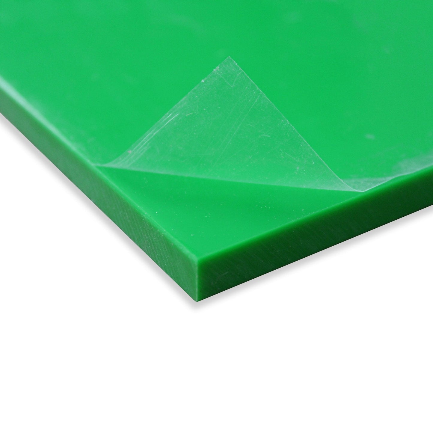TÁBUA DE CORTE LISA VERDE - 10mm X 30cm X 50cm - D5 Comércio