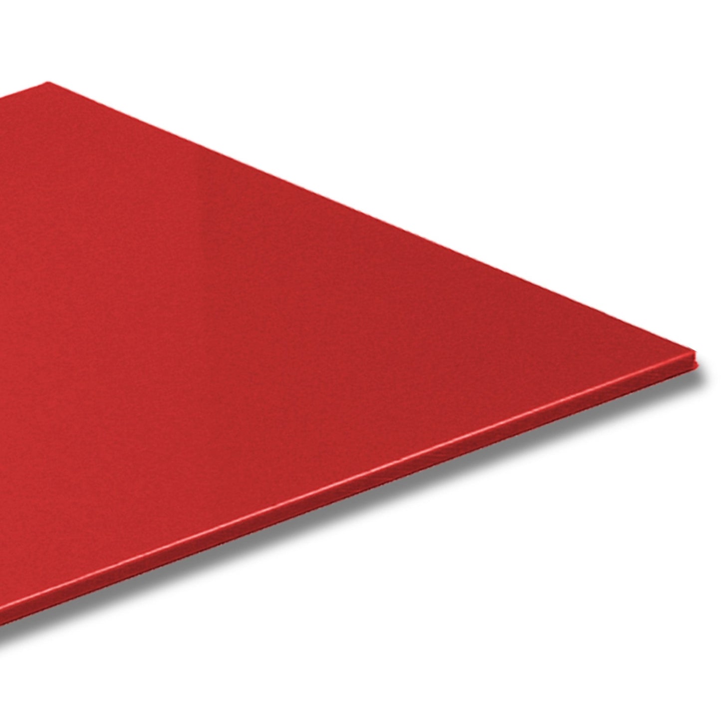 TÁBUA DE CORTE LISA VERMELHO - 10mm X 30cm X 40cm - D5 Comércio