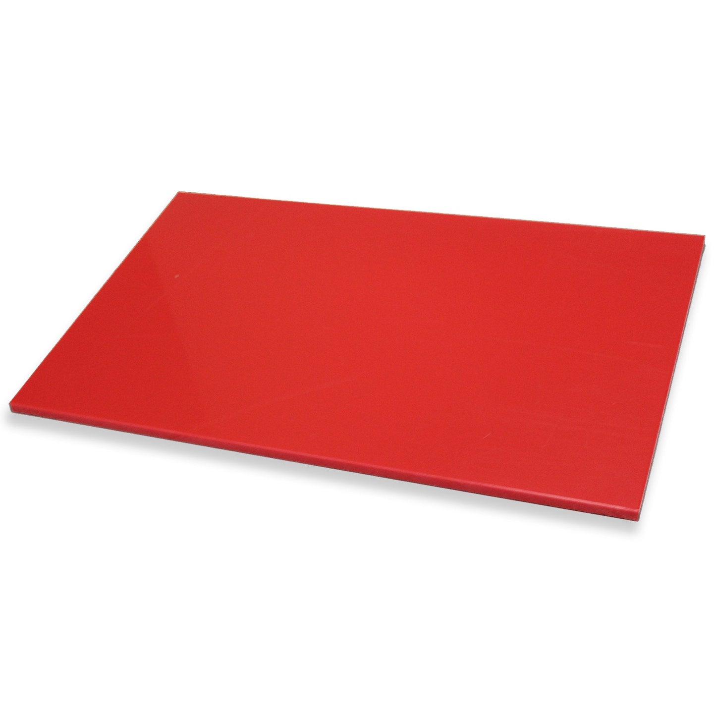 TÁBUA DE CORTE LISA VERMELHO - 10mm X 30cm X 50cm - D5 Comércio