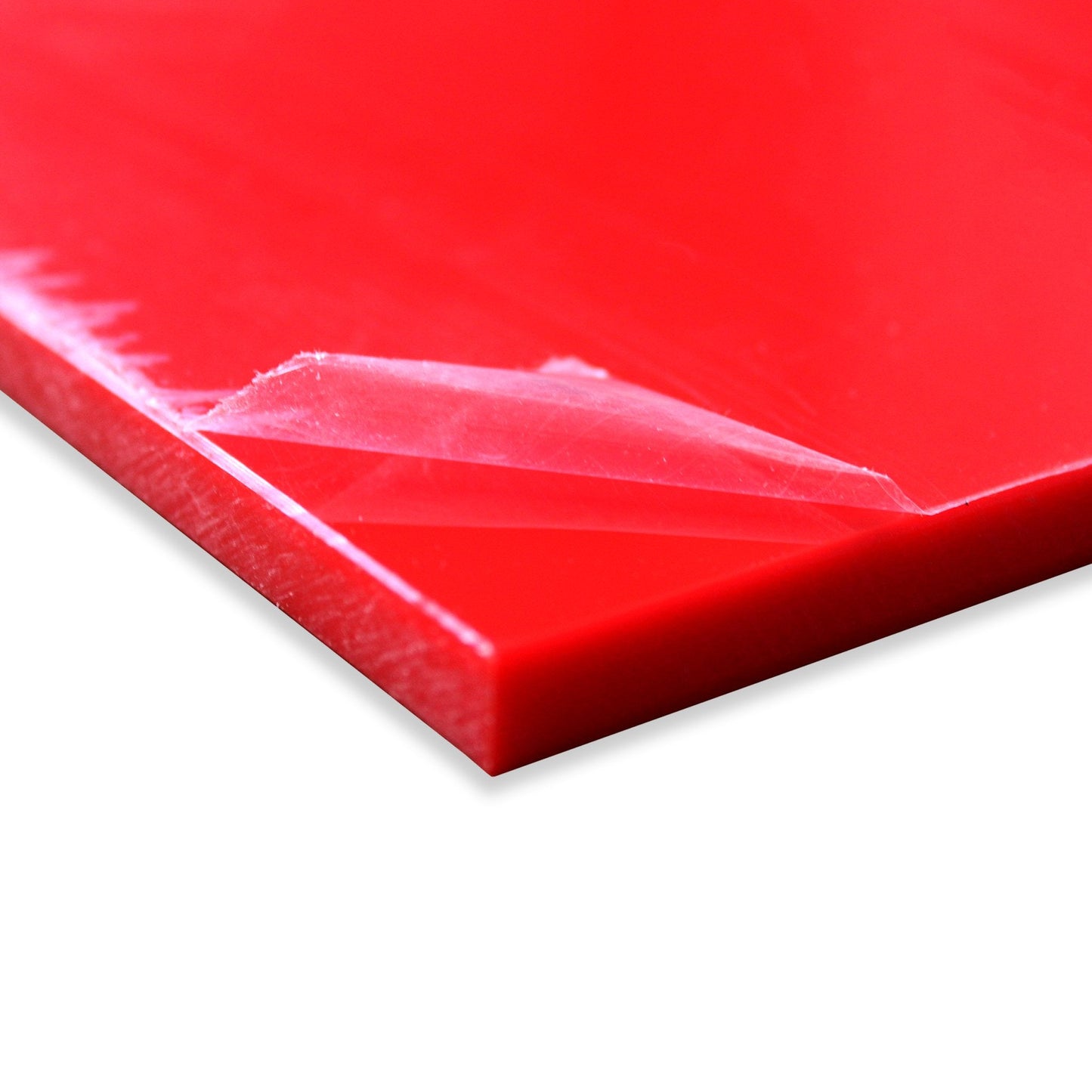 TÁBUA DE CORTE LISA VERMELHO - 10mm X 30cm X 50cm - D5 Comércio