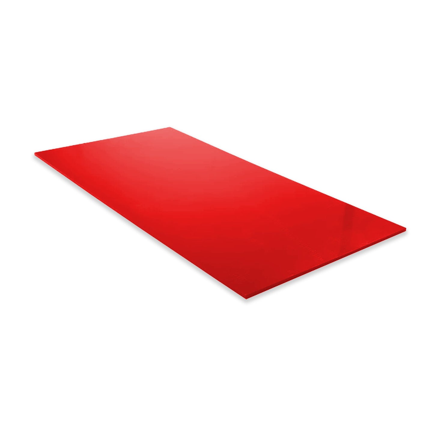 TÁBUA DE CORTE LISA VERMELHO - 10mm X 50cm X 100cm - D5 Comércio