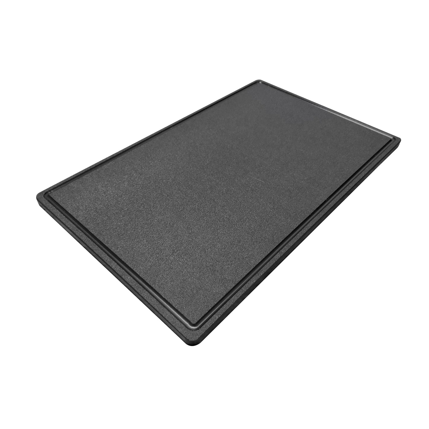 TÁBUA DE CORTE MINI FOSCA PRETO - 10mm X 25cm X 40cm - D5 Comércio