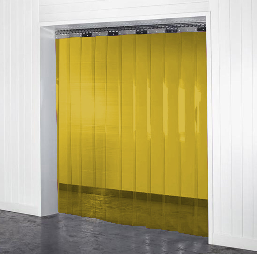 CORTINA DE PVC ANTI INSETOS AMARELO - LARG. 0,90 x ALT. 2,10