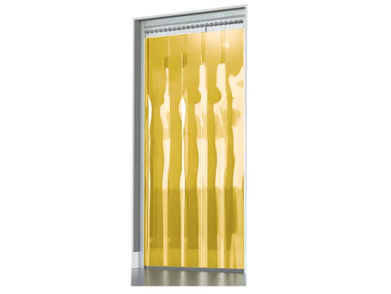 CORTINA DE PVC ANTI INSETOS AMARELO - LARG. 0,90 x ALT. 2,10