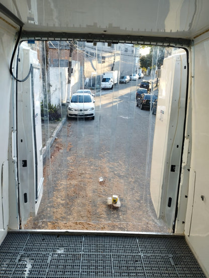 CORTINA PVC CRISTAL P/ FIORINO - LARG. 1,20 X ALT. 1,30