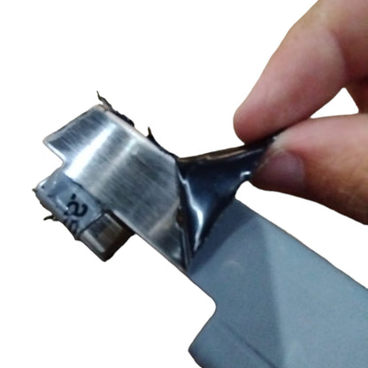 TRILHO/ GANCHEIRA DE AÇO INOX 430 - 1,00mt