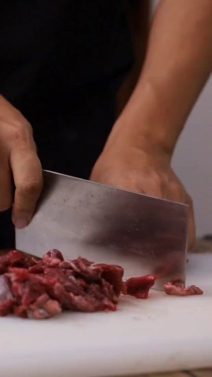 TÁBUA DE CORTE PARA CHURRASCO EM PEAD 50X30 PROFISSIONAL - BRANCO