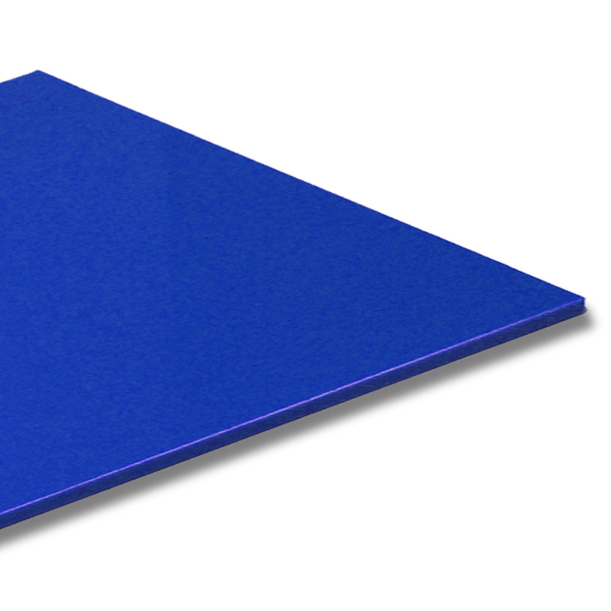 TÁBUA DE CORTE LISA AZUL BIC - 10mm X 30cm X 40cm - D5 Comércio